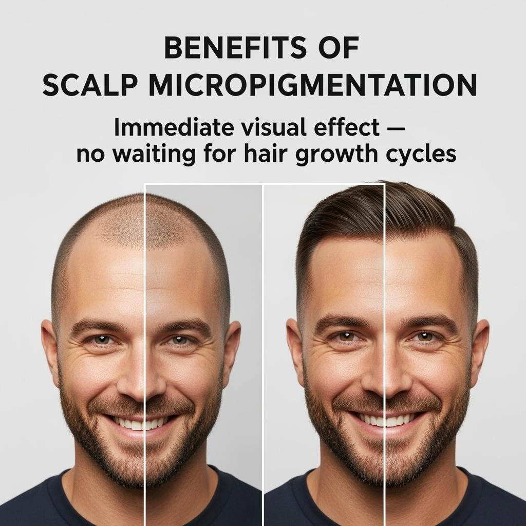 Benefits of Scalp Micropigmentation
