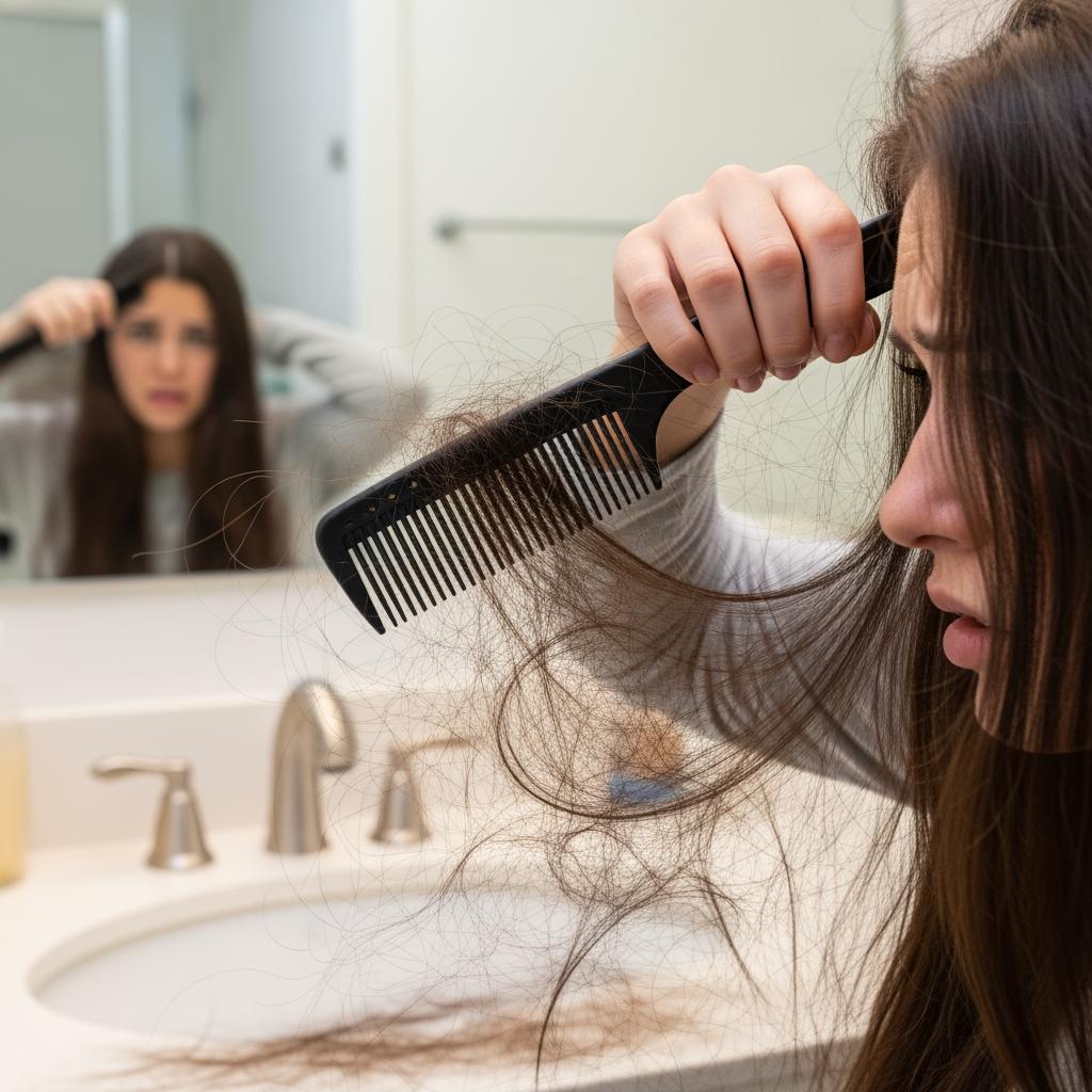 Penyebab Rambut Rontok Parah Pada Wanita